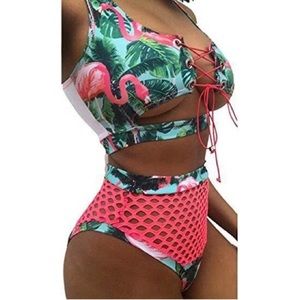 Pink Flamingo Bathingsuit